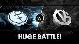 Huge battle by EG vs VG @ The International 2014