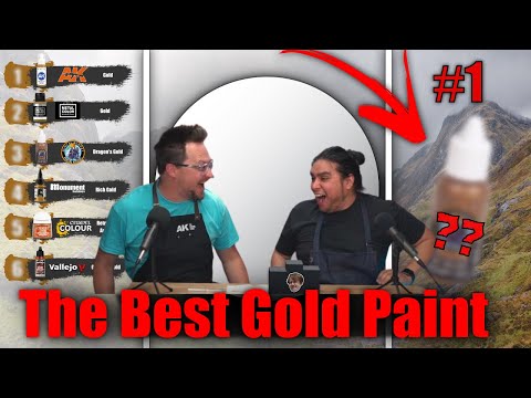What is the Best Gold Paint? Hobby Highlander Ep.2
