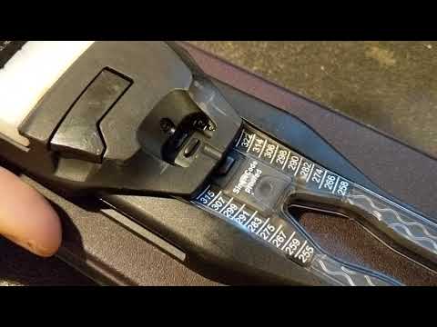 Ski Binding Setup - centering, forward pressure, DIN adjustment