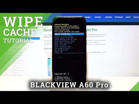 How to Wipe Cache in BLACKVIEW A60 Pro – Format Cache Partition