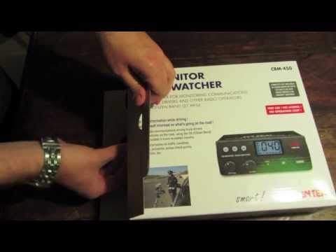 Unboxing Intek CBM-450 road monitor