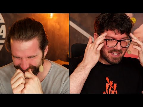 Wie ROT sie beide werden..