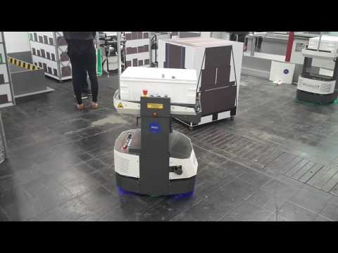 Fahrerloses Transportsystem von incubed IT