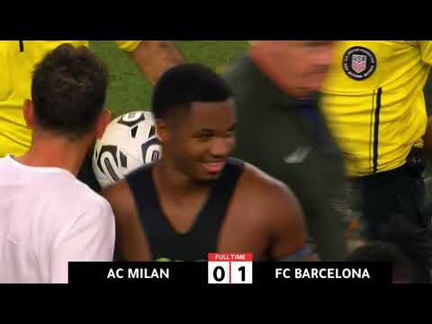 Ansu Fati STILL GOT IT vs AC Milan 2023/24