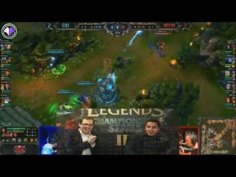 LCS EU DB vs MYM (DragonBorn vs MYM) - Lege et Doigby pètent les plombs - Fun [FR]
