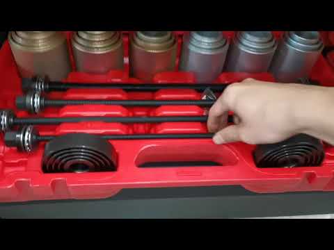bush bearing removal insertion tool press pull sleeve kit
