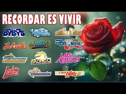 MIX ROMANTICOS 40 RECUERDOS DEL AYER GRANDES EXITOS - ACOSTA, BRONCO, TEMERARIOS, REHENES, BRYNDIS