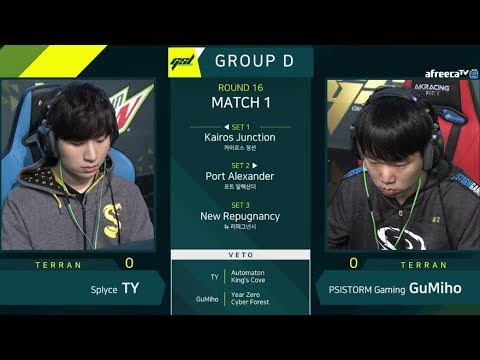 [2019 GSL S1] Ro.16 Group D Match1 TY vs GuMiho