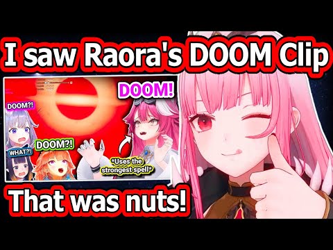 Calli saw Raora's DOOM Clip...