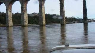 preview picture of video 'Hovercraft cruise from the River Tweed through Berwick Bay to the Sea'