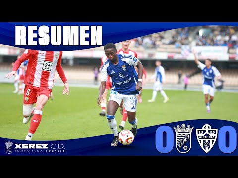 Resumen del Xerez CD 0-0 UD Almería 'B'