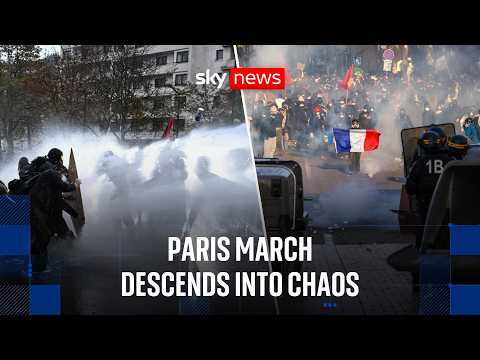 Over 400,000 take part in nationwide protests, says French government