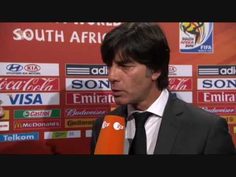 Gruppenauslosung WM 2010 - Interview Joachim Löw