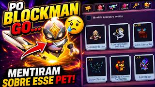 o Blockman Go MENTIU nesse PET
