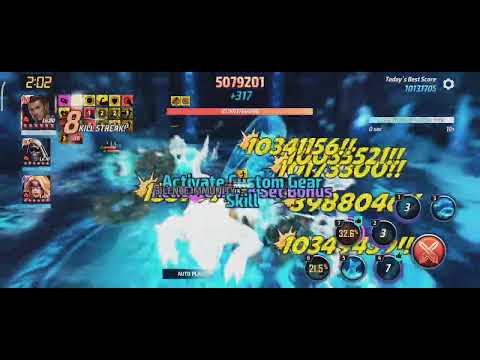 King Namor combat villain Abx New Meta?(marvel future fight)#marvelfuturefight