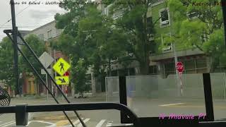 【POV】Seattle bus route 44 inbound