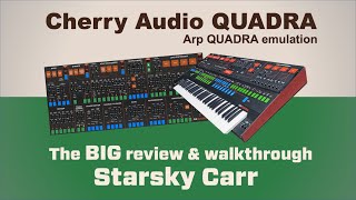 Video thumbnail for Cherry Audio Quadra // Review and Walkthrough by Starsky Carr