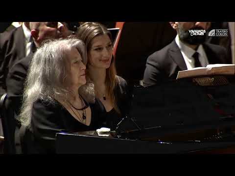 El Cisne Martha Argerich, Dong Hyek Lim Pianos Jorge Bergero, Cello Teatro Colón Agosto 2022