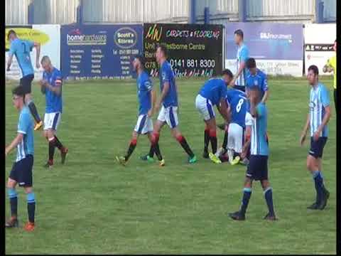 2H ACTION ARTHURLIE 0 IRVINE MEADOW 2 (HT 0-1) AGG SCORE (1-4) 2ND LEG PLAY OFF FRIDAY 8TH JUNE 2018