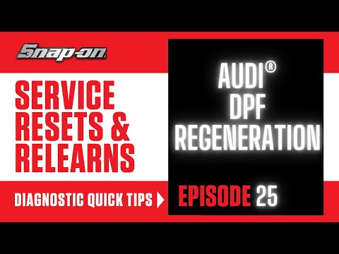 Audi® DPF Regeneration | Snap-on | Diagnostics