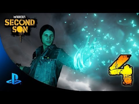 Let's Play Infamous Second Son (Part 4) - The Gauntlet Mission, and Deslin Got NEW POWERS!