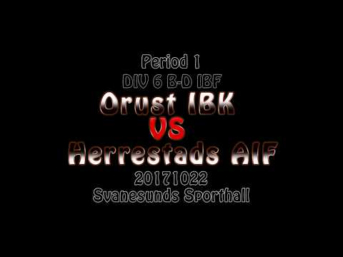 OrustIBK vs Herrestads AIF. Div6 BDIBF. 20171022