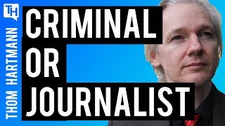 Did Julian Assange Step Past Journalism?