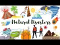 Natural Disasters || Types for Natural Disasters for Kids || Natural Disasters Vocabulary ||