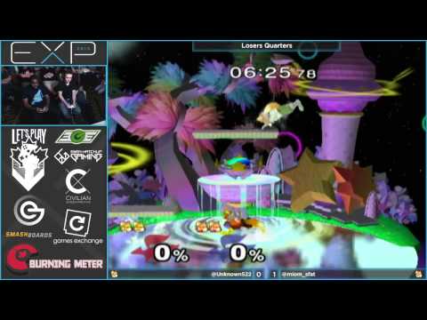 EXP 2015 - Ryan Ford (Fox) vs MIOM | SFAT (Fox) - Melee Singles Losers Quarters
