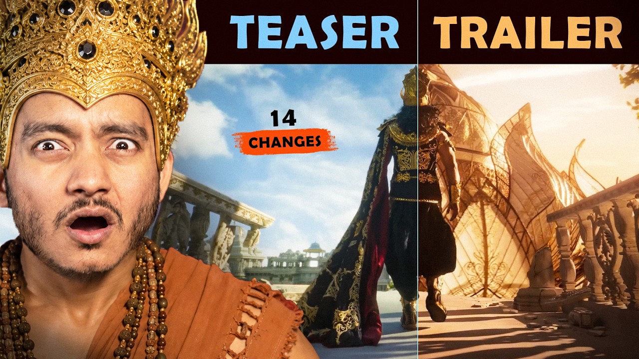 I notice something strange in Ramayana trailer - Big changes made