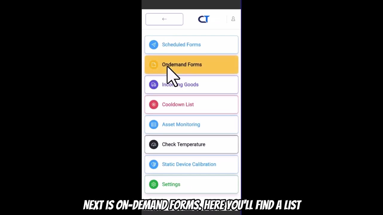 Introduction & Navigation in the Handheld App