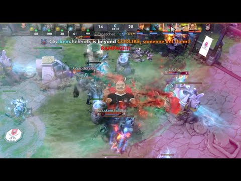 Triple Rampageee! 1st Lima Major Rampage and its a Triple! from Geek Slate Skem