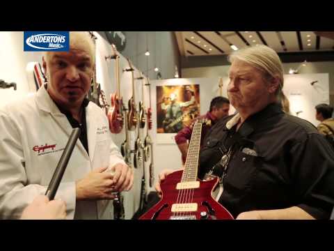 NAMM 2015 Archive - Dr Epiphone takes us through his New Guitar Range! - 2015