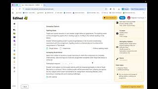 How to set an assignment set in the NEW EdShed website