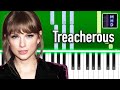 Taylor Swift - Treacherous (Taylor's Version) - Piano Tutorial