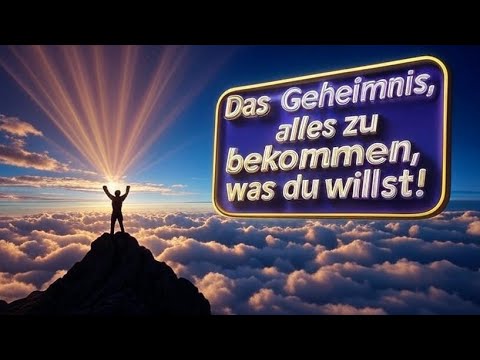 Das Geheimnis, alles zu bekommen, was du willst!