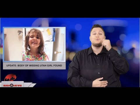 Update: body of missing Utah girl found (ASL - 5.30.19)