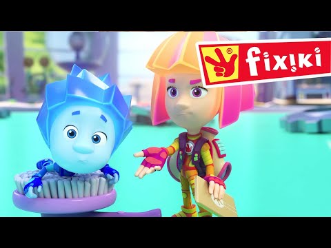 Echipa Fixiki și școala 💙 Video Educativ pentru Copii 💙Desene cu fixiki