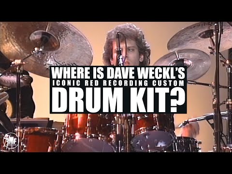 Where Is Dave Weckl's Iconic Red Recording Custom Drum Kit?