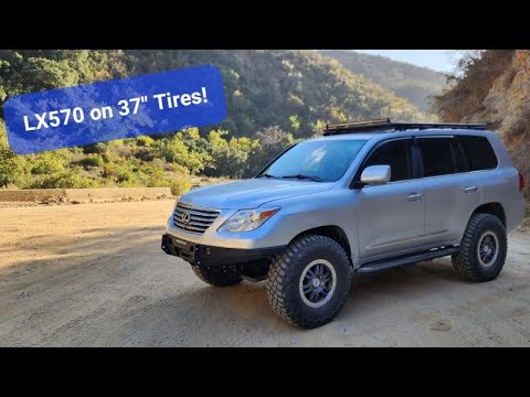 LX570 on 37s