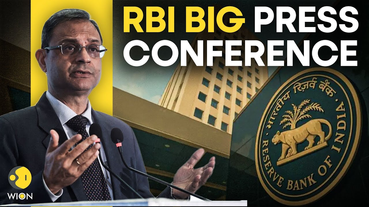 RBI Press Conference LIVE: RBI Governor Sanjay Malhotra Addresses Media On Key Policies | WION