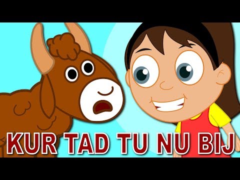 Kur tad tu nu biji, āzīti manu | Bērnu dziesmas | Латышские детские песни