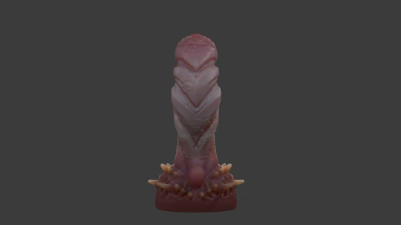 Zirugax Monster Penis Sextoy Rigged 3D Model