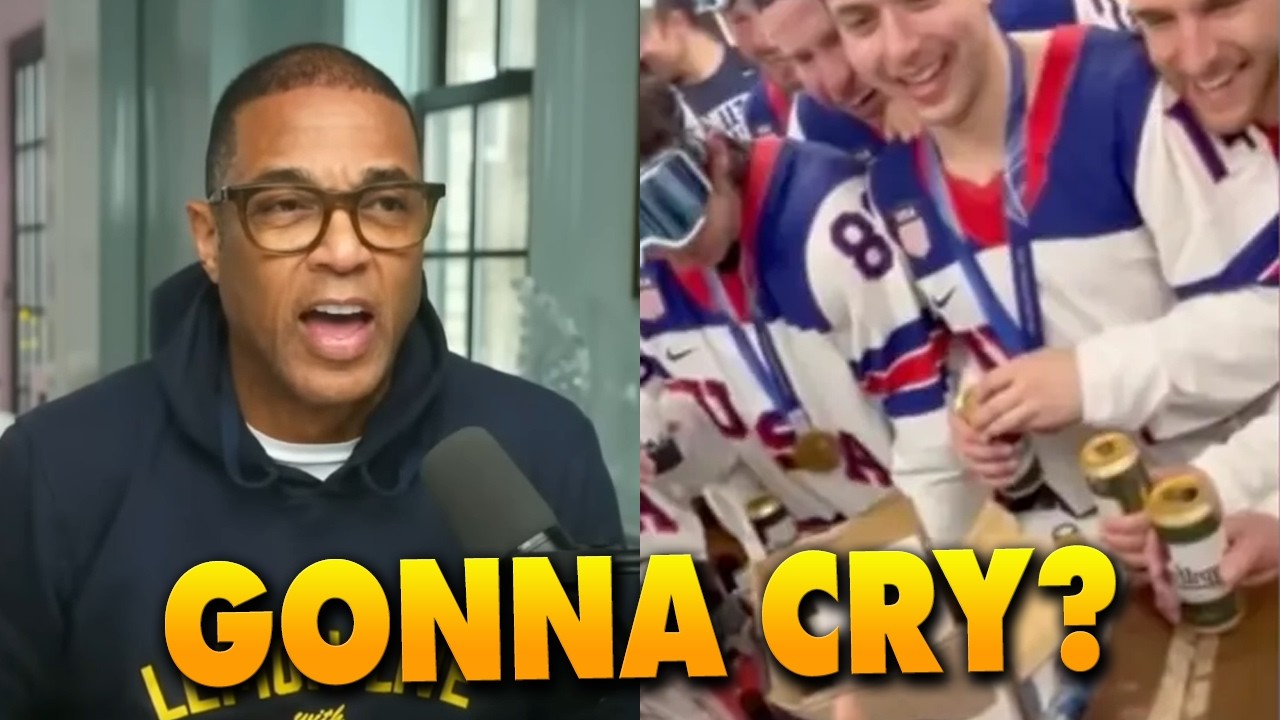 Don Lemon FUMES over U.S. men's hockey team accepting call from Trump after winning Olympic gold