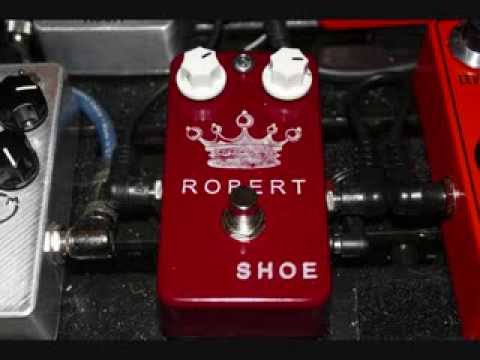 Shoe Pedal Robert Fuzz Red | Reverb