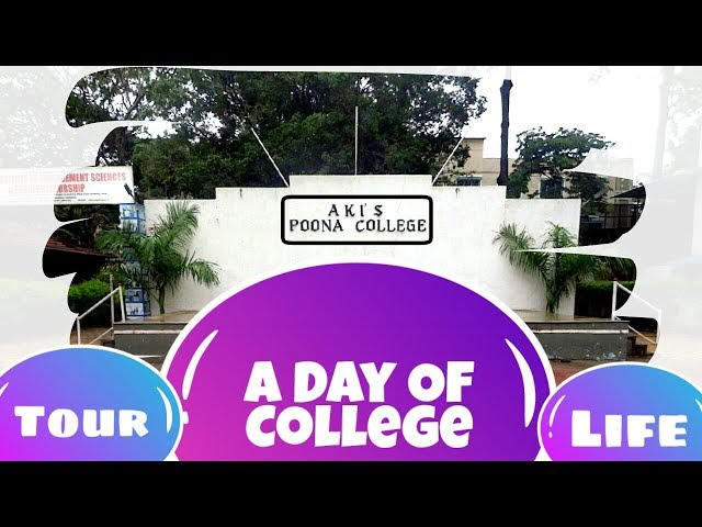 A K I 's Poona College vidéo #1