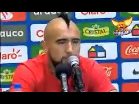ARTURO VIDAL ANTES DEL PARTIDO COPA AMERICA 2019