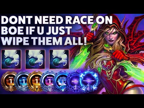 Valeera Smokescreen - DONT NEED RACE ON BOE IF U JUST WIPE THEM ALL! - B2GM Season 7(Plat 1)