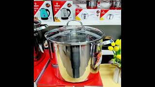 Nồi luộc gà inox 304 cỡ lớn size 28-30cm KALPEN L28/30 #noiluocga #noiinox #kalpenl30