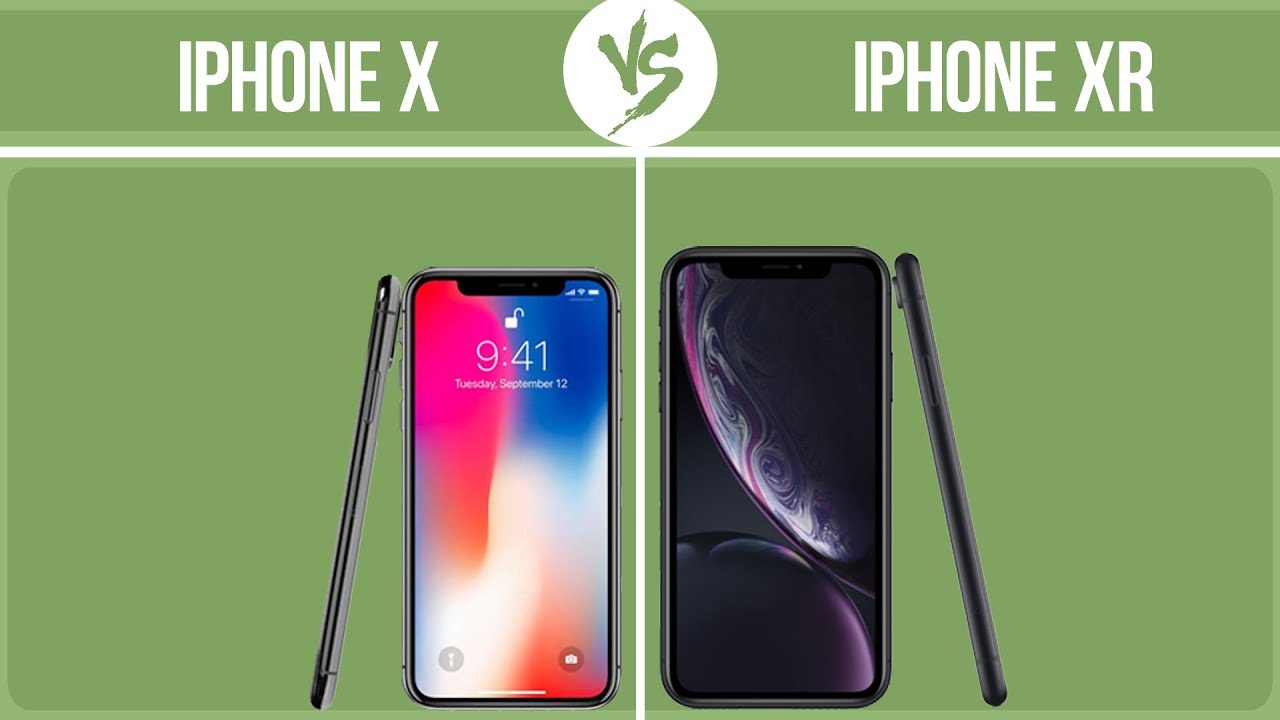 Apple iPhone X vs Apple iPhone XR ✔️